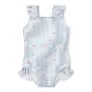 Little Dutch - Badpak - Blauw - Sunny Flowers