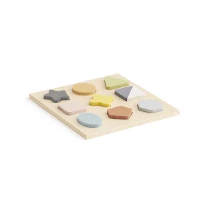 Kids Concept - Houten inlegpuzzel - Puzzel Geo