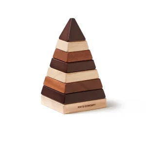 Kids Concept - Stapeltoren Piramide naturel - NEO