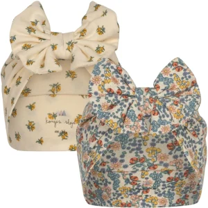 Konges Slojd - Haaraccessoire - Haarband - 2 pack - Peonia Limone / Bibi Fleur