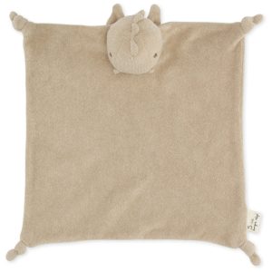Konges Slojd - Knuffeldoek Terry Snuggle Dragon - Dull Gold