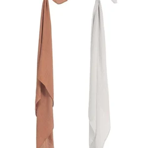 Jollein - Hydrofiel Bamboe Multidoek (115x115cm) - 2 pack - Caramel