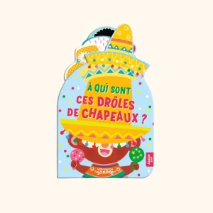 Livre "Mon coucou sonore" - À qui sont ces drôles de chapeaux ? | AUZOU