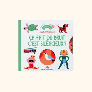 Livre "Ça fait du bruit ou c’est silencieux ?" | MARCEL & JOACHIM