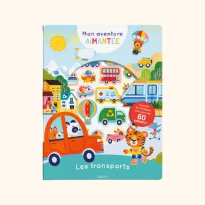 Livre "Mon aventure aimantée" - Les transports | AUZOU