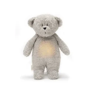 Peluche ourson coton bio - Gris | MOONIE