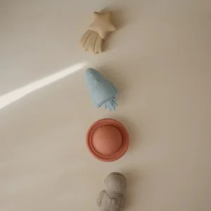 Lot de 4 jouets de bain - Space | MUSHIE