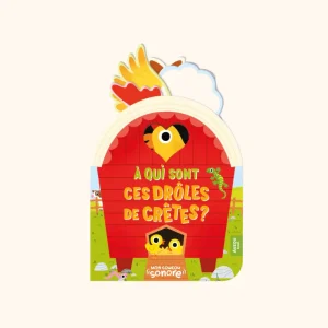 Livre "Mon coucou sonore" - A qui sont ces drôles de crêtes ? | AUZOU