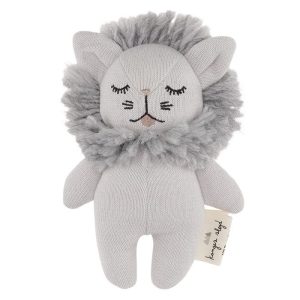 Konges Slojd - Knuffel Mini Lion - Biologisch Katoen - 17 cm