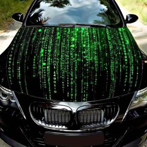 Autocollant de capot de voiture en vinyle de haute qualité