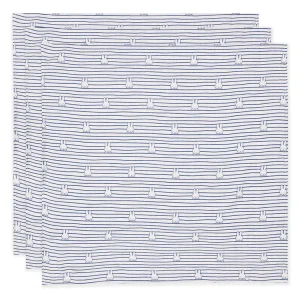 Jollein - Hydrofiele Multidoeken -  Miffy Stripe (70x70cm) 3 pack