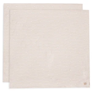 Jollein - Hydrofiele Multidoeken -  Miffy Stripe (115x115cm) 2 pack