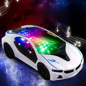 Voiture jouet multifonction avec lumières et musique