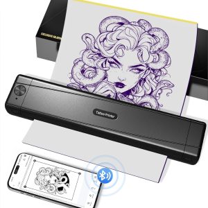 Thermocopieur Tatouage Bluetooth, Imprimante Pochoir Tatouage