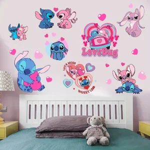 Autocollant mural , Stitch