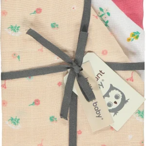 Briljant Baby -  Hydrofiel Luiers Flower (3 stuks)