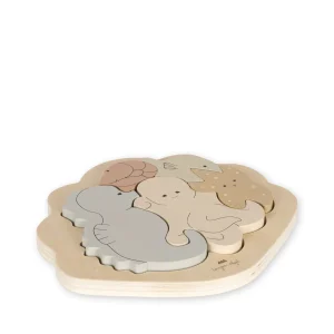 Konges Slojd - Houten Puzzel Zeedieren