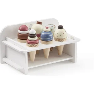 Kids Concept - Houten IJsrek met 6 IJsjes