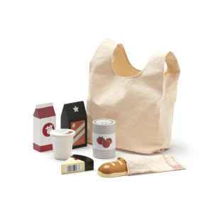 Kids Concept - Houten Boodschappen met Tas