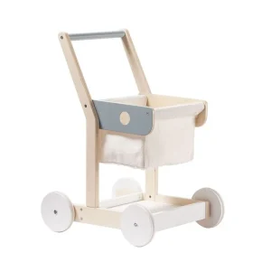Kids Concept -  Houten Winkelwagen - Boodschappentrolley