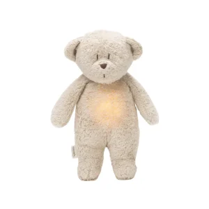 Peluche ourson coton bio - Sable | MOONIE