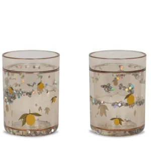 Konges Slojd - Drink bekers - Glitter Bekers (set van 2)
