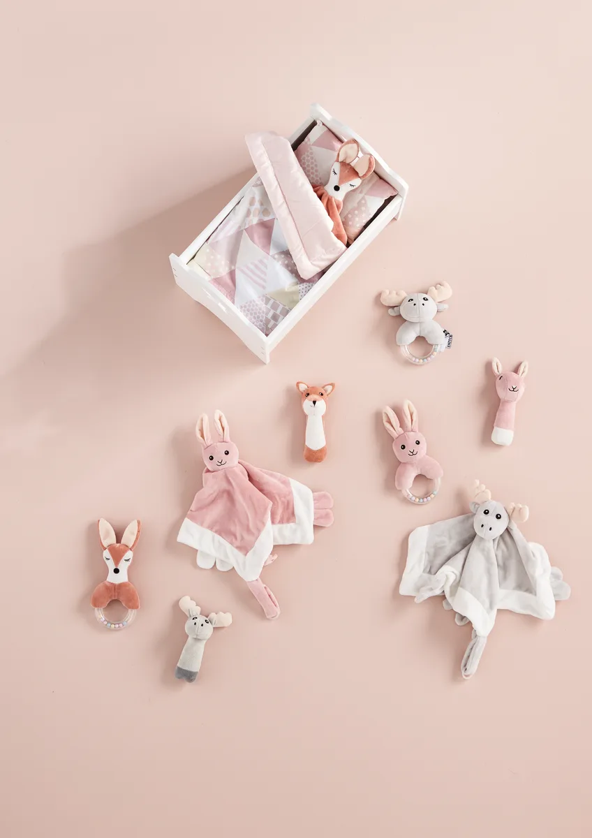 Kids Concept - Pluche Rammelaar - Konijn EDVIN – Image 3