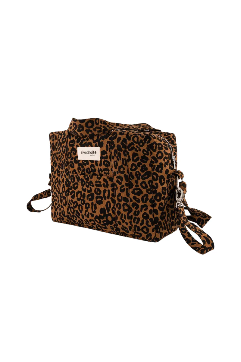 Sac à langer "Darcy" - Léopard | RIVE DROITE – Image 3