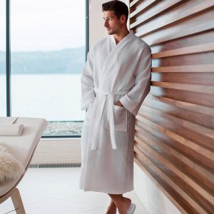 Waffle robe
