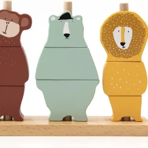 Trixie - Houten Dieren Puzzel Stapelaar