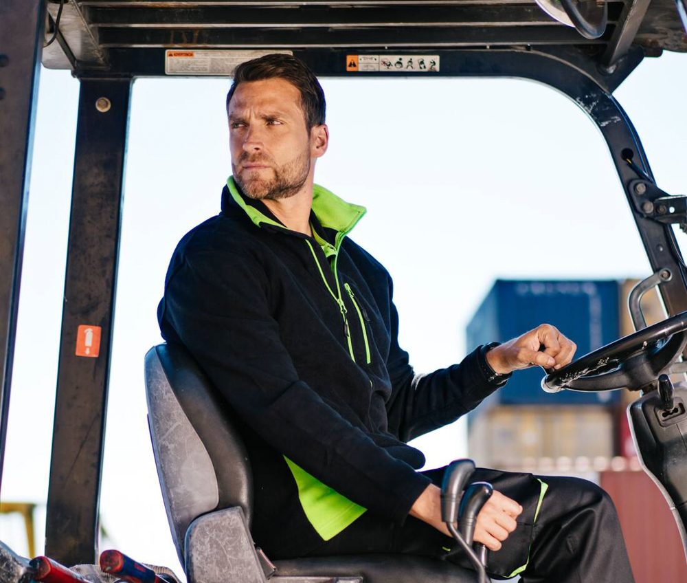 Veste polaire bicolore – Image 2