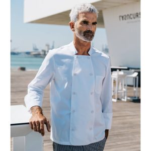 Veste de cuisinier manches longues