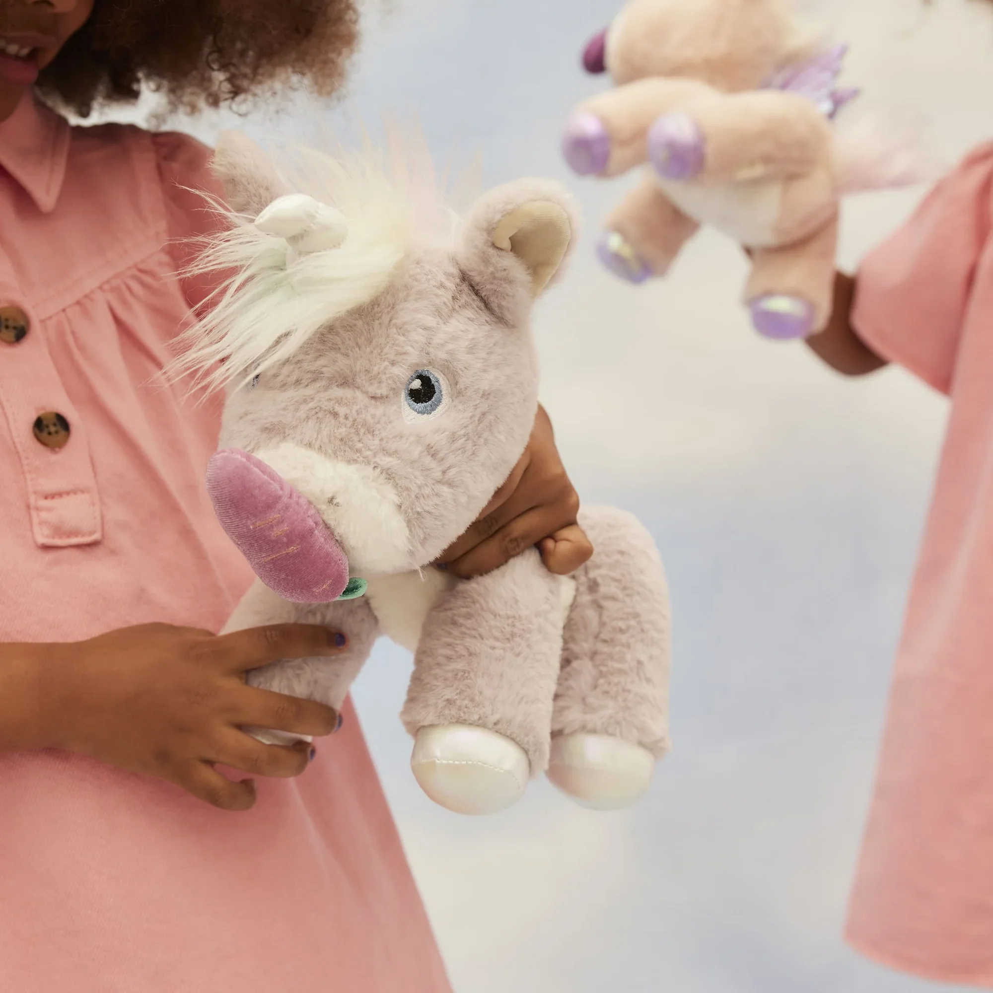 Olli Ella - Knuffeleenhoorn - Dinkum Unicorn - Glimmer - Lila - 23 cm – Image 6