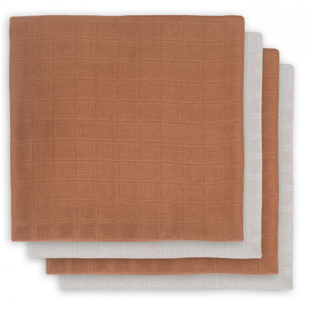 Jollein - Bamboe Hydrofiele Doeken (70x70cm) 4 Pack – Image 6