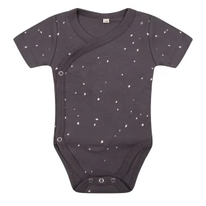 Little Indians Newborn Baby romper korte mouwen | Dots Pavement