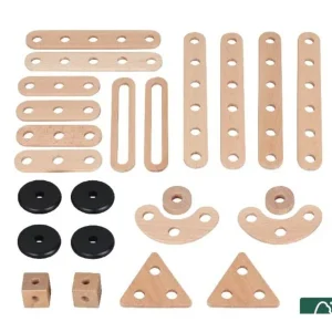 Mamamemo - Constructieset Hout 24-delig