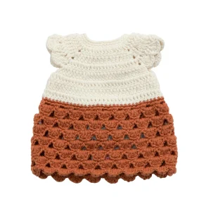 Sebra - Gehaakt Poppenjurkje