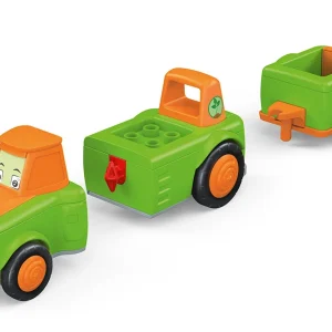 Toddys - Frank Farmy - Boerderijavonturen met Vliegwielmotor - knaloranje-groene