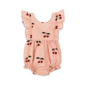 Konges Slojd - Verena - Romper Gots - Ma grande Cerise Blush